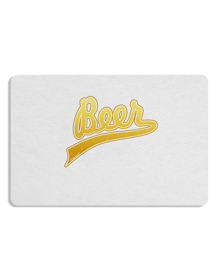 Beer Jersey Placemat Set of 4 Placemats-Placemat-TooLoud-White-Davson Sales