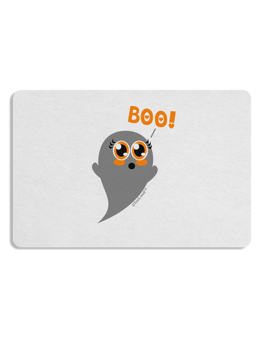 Cute Boo Ghost Placemat Set of 4 Placemats-Placemat-TooLoud-White-Davson Sales