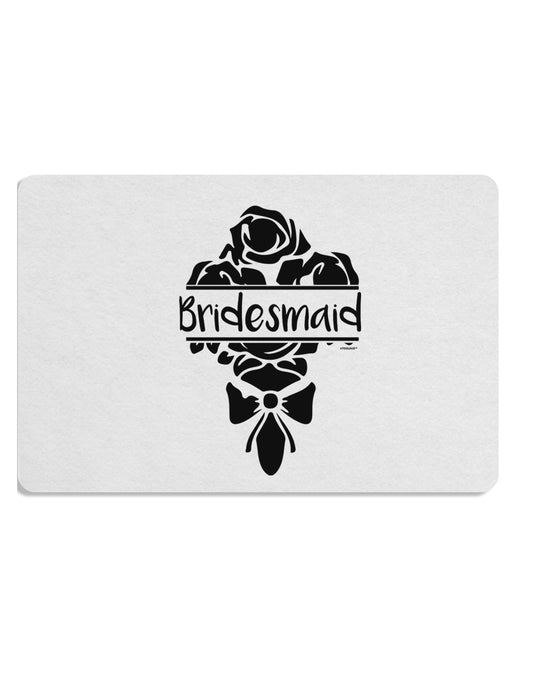 TooLoud Bridesmaid Bouquet Silhouette Placemat Set of 4 Placemats Multi-pack-Placemat-TooLoud-Davson Sales