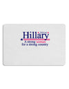 Hillary A Strong Woman Placemat Set of 4 Placemats-Placemat-TooLoud-White-Davson Sales