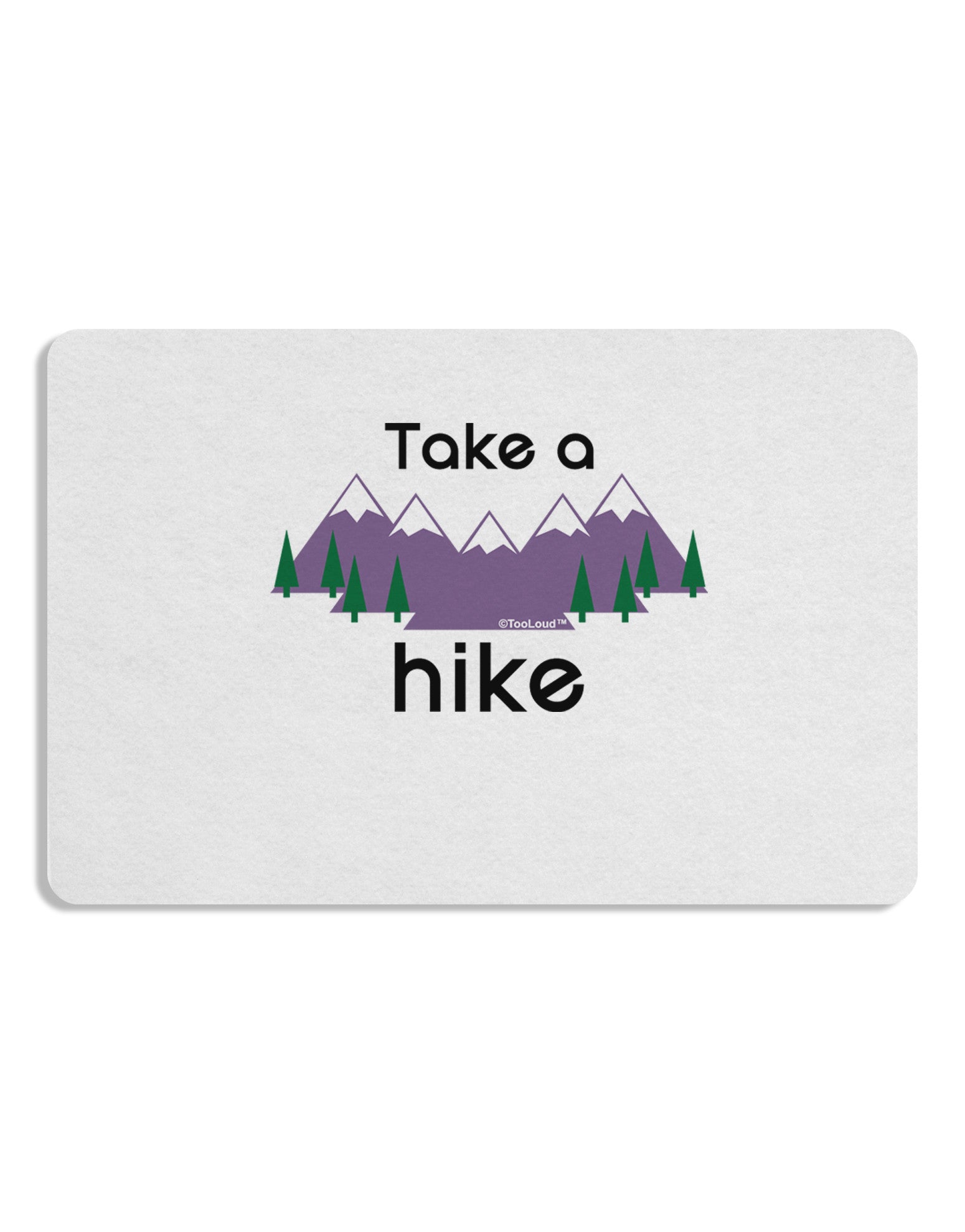 Take a Hike Placemat Set of 4 Placemats-Placemat-TooLoud-Davson Sales