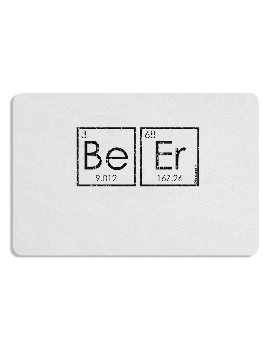 Be Er - Periodic Table of Elements Placemat by TooLoud Set of 4 Placemats-Placemat-TooLoud-White-Davson Sales