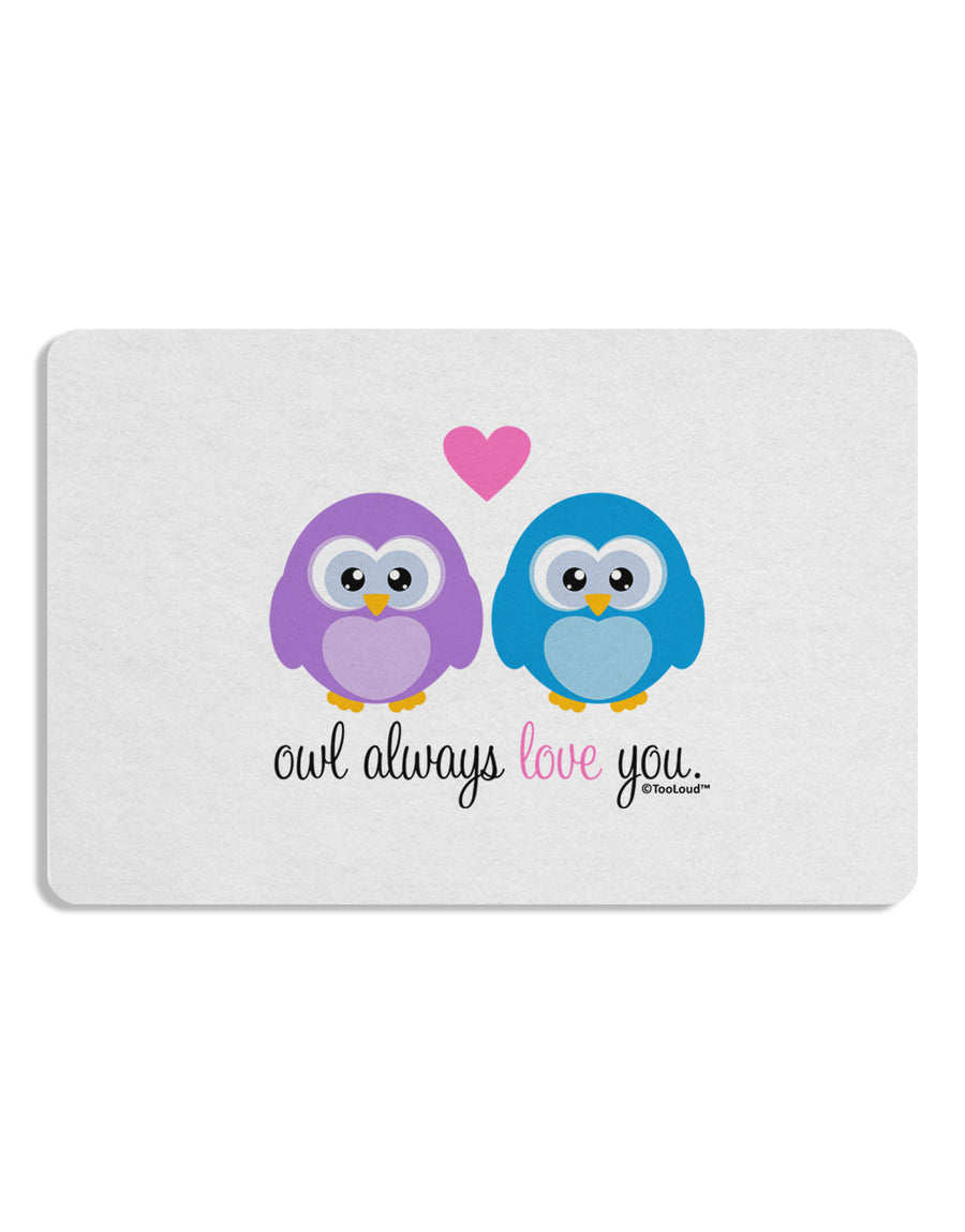 Owl Always Love You Placemat by TooLoud Set of 4 Placemats-Placemat-TooLoud-White-Davson Sales