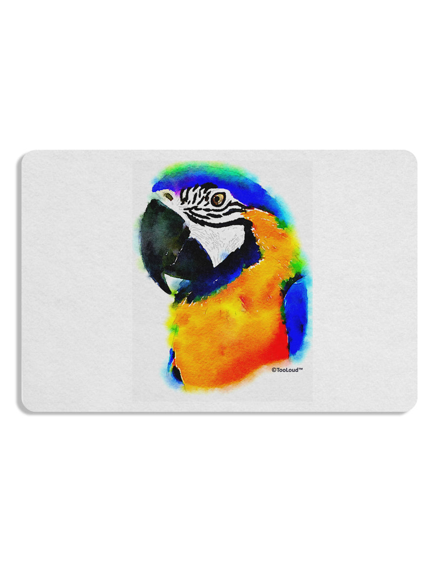 Brightly Colored Parrot Watercolor Placemat Set of 4 Placemats-Placemat-TooLoud-White-Davson Sales