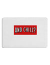 And Chill Placemat Set of 4 Placemats-Placemat-TooLoud-White-Davson Sales