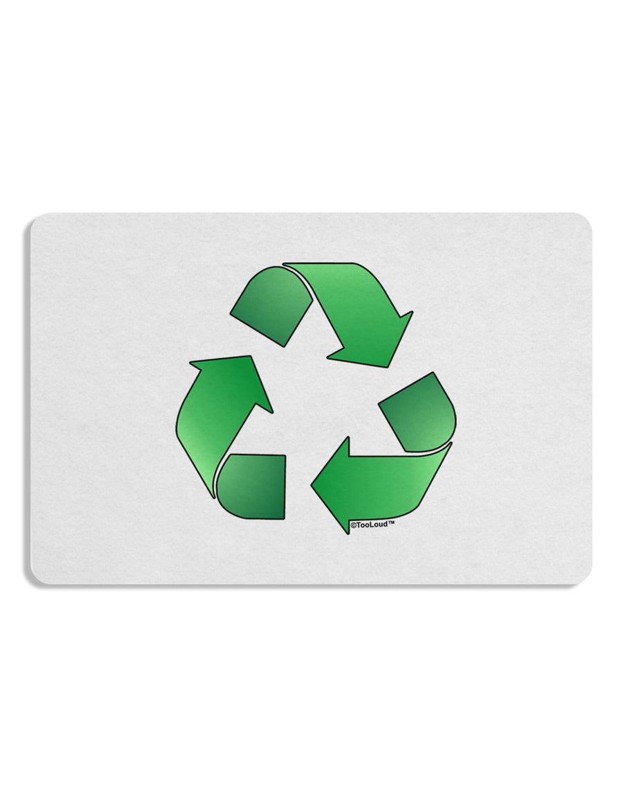 Recycle Green Placemat by TooLoud Set of 4 Placemats-Placemat-TooLoud-White-Davson Sales