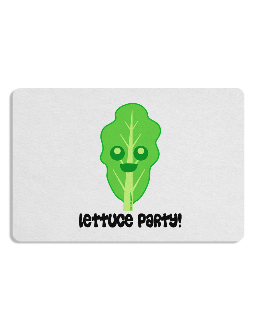 Cute Lettuce - Lettuce Party Placemat by TooLoud Set of 4 Placemats-Placemat-TooLoud-White-Davson Sales