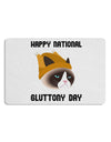 Gluttony Day Disgruntled Cat Placemat by TooLoud Set of 4 Placemats-Placemat-TooLoud-White-Davson Sales
