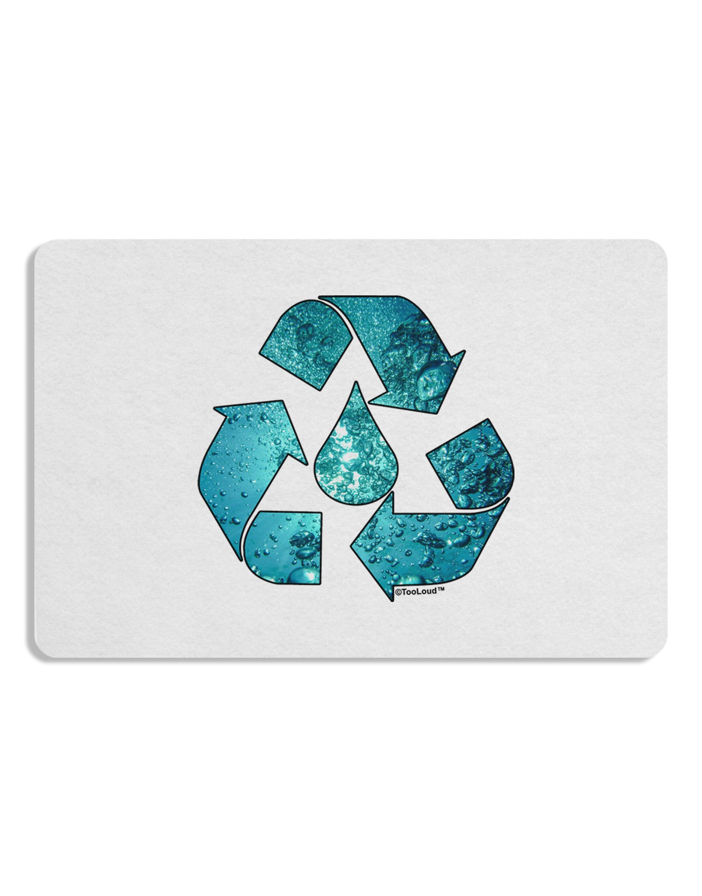 Water Conservation Placemat by TooLoud Set of 4 Placemats-Placemat-TooLoud-White-Davson Sales