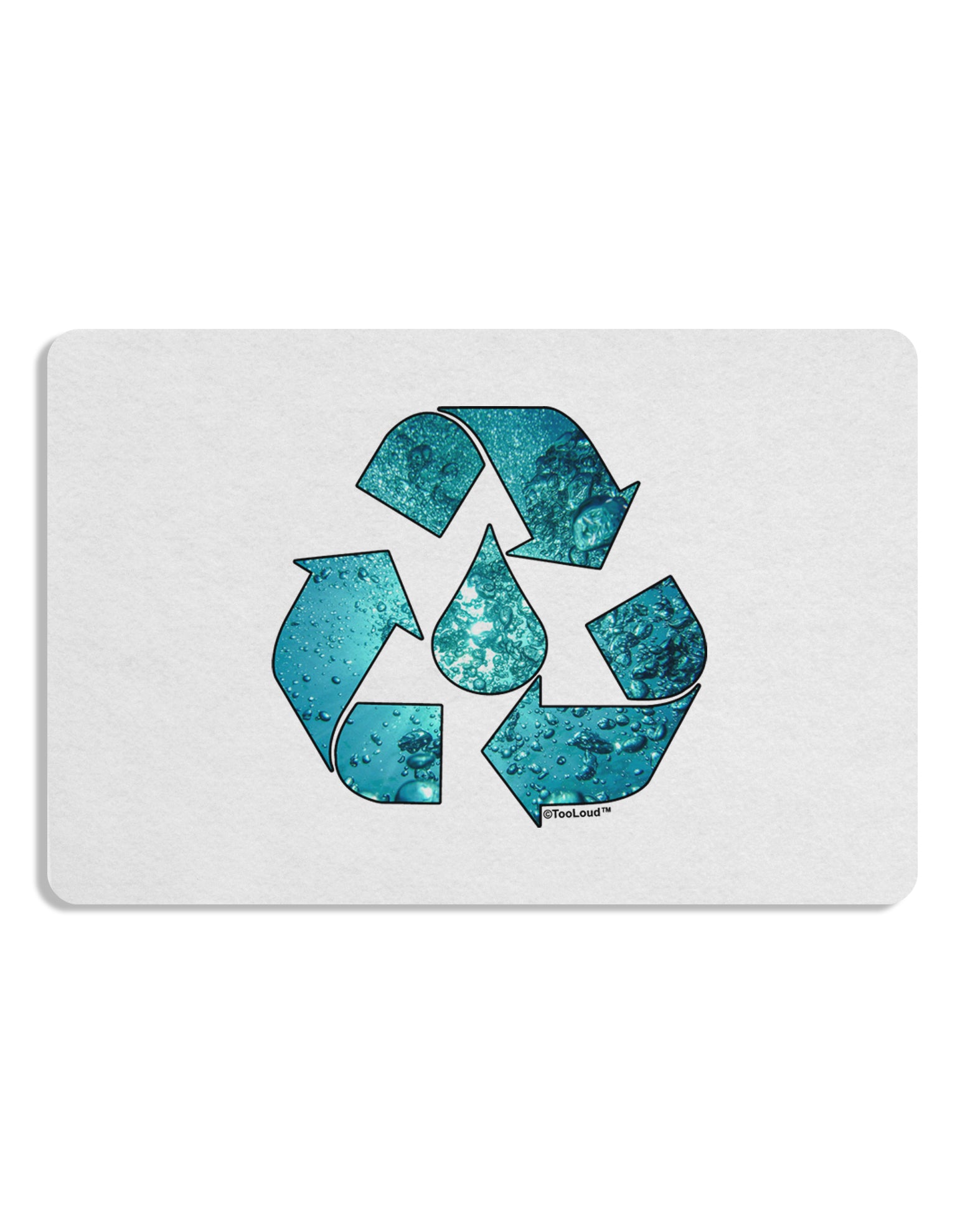 Water Conservation Placemat by TooLoud Set of 4 Placemats-Placemat-TooLoud-White-Davson Sales