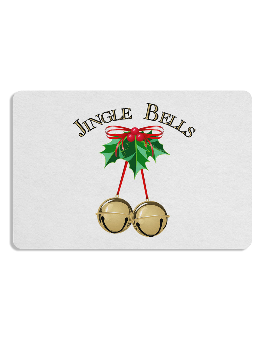 Jingle Bells Placemat by TooLoud Set of 4 Placemats-Placemat-TooLoud-White-Davson Sales