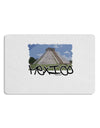 Mexico - Mayan Temple Cut-out Placemat by TooLoud Set of 4 Placemats-Placemat-TooLoud-White-Davson Sales