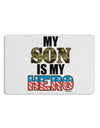 My Son is My Hero - Armed Forces Placemat by TooLoud Set of 4 Placemats-Placemat-TooLoud-White-Davson Sales