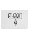 TooLoud Ethereum with logo Placemat Set of 4 Placemats Multi-pack-Placemat-TooLoud-Davson Sales