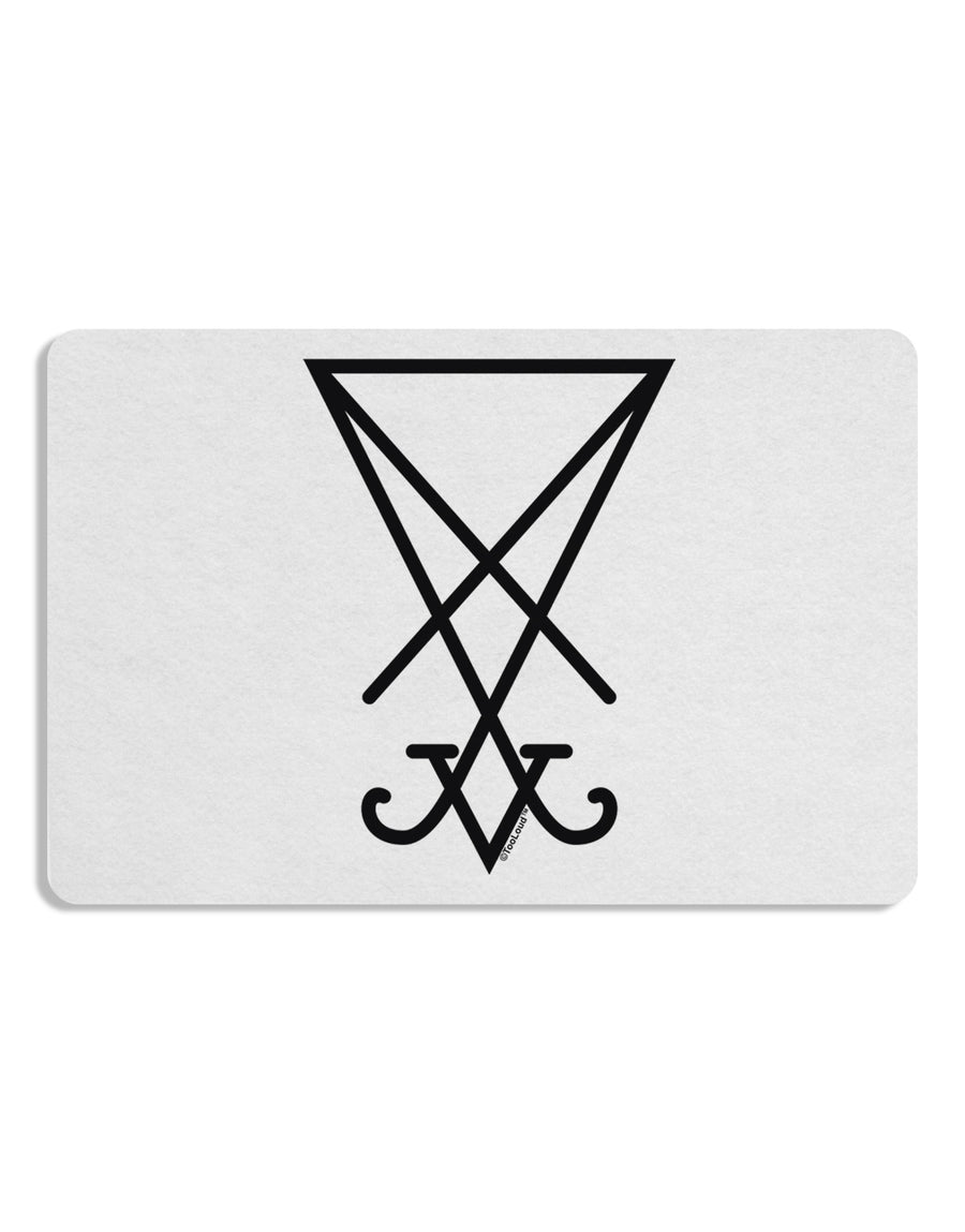 Sigil of Lucifer - Seal of Satan Placemat Set of 4 Placemats-Placemat-TooLoud-White-Davson Sales