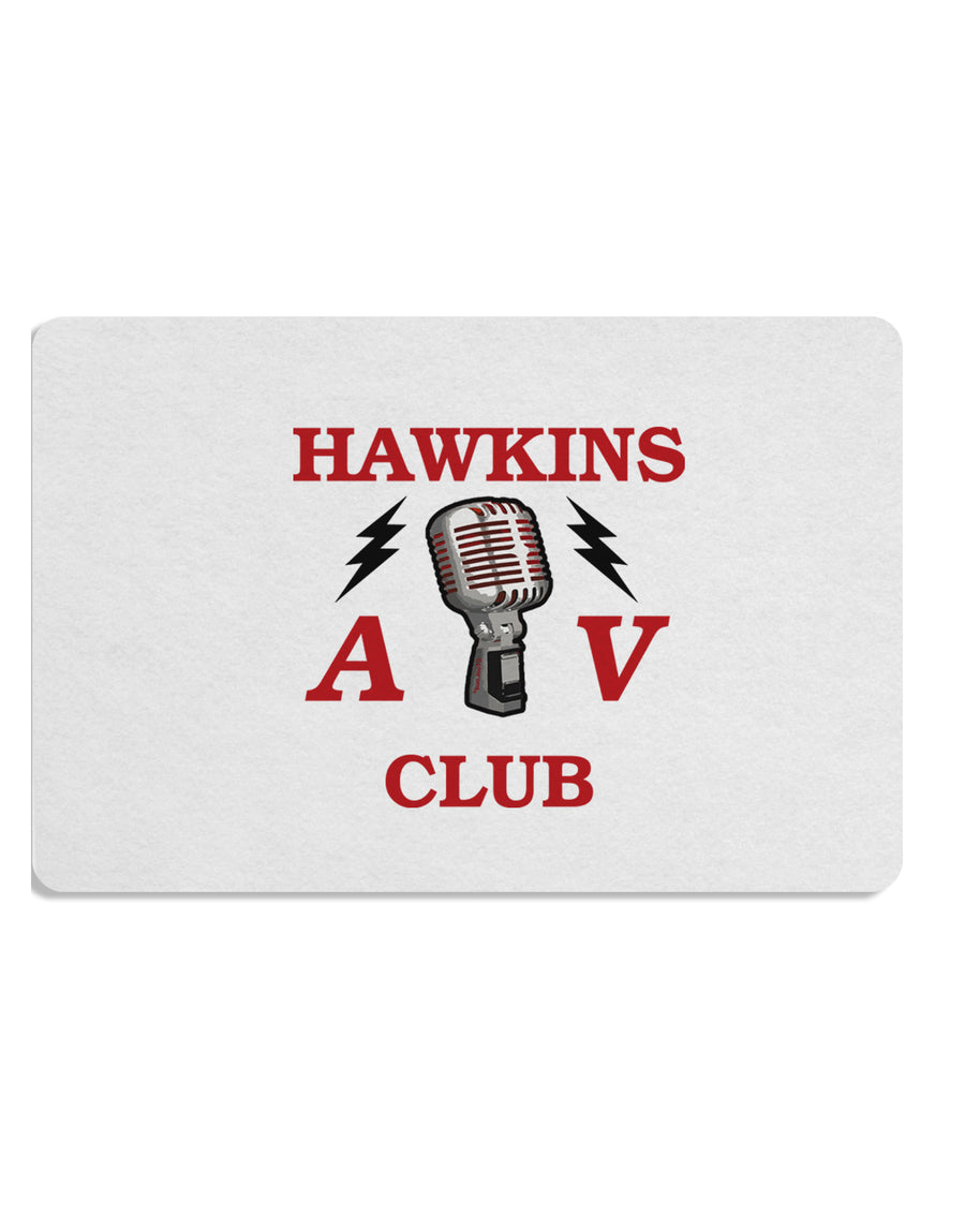 Hawkins AV Club Placemat by TooLoud Set of 4 Placemats-Placemat-TooLoud-White-Davson Sales