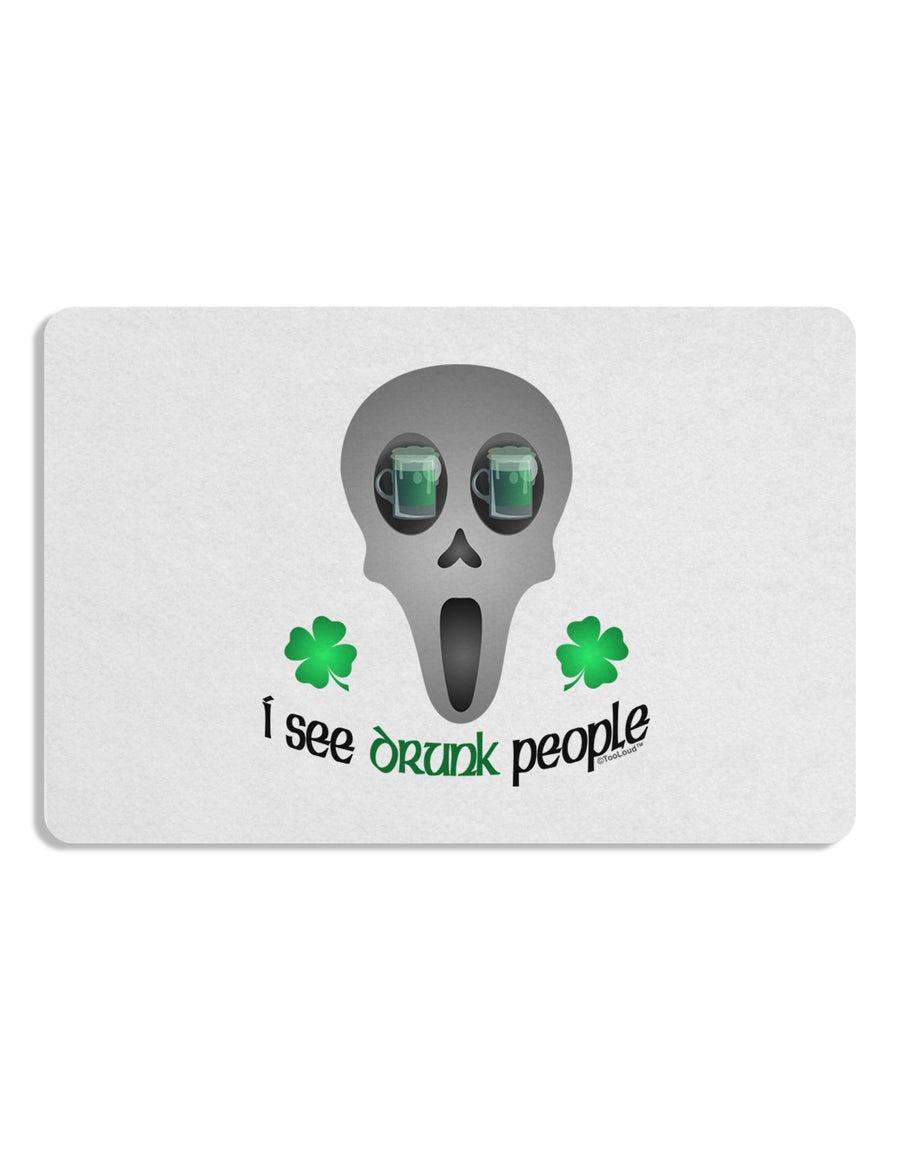 I See Drunk People Placemat Set of 4 Placemats-Placemat-TooLoud-White-Davson Sales