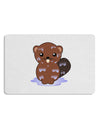 Cute Wet Beaver Placemat Set of 4 Placemats-Placemat-TooLoud-White-Davson Sales