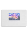 Colorado Rainbow Sunset Watercolor Placemat Set of 4 Placemats-Placemat-TooLoud-White-Davson Sales