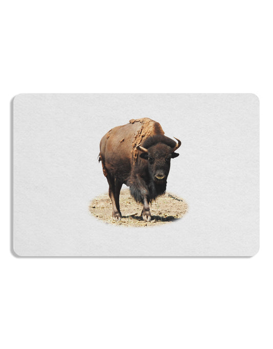 Strong Bison Cutout Placemat Set of 4 Placemats-Placemat-TooLoud-White-Davson Sales