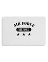 Retired Air Force Placemat by TooLoud Set of 4 Placemats-Placemat-TooLoud-White-Davson Sales