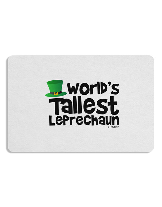 World's Tallest Leprechaun Placemat by TooLoud Set of 4 Placemats-Placemat-TooLoud-White-Davson Sales