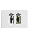 Your Husband My Husband Placemat by TooLoud Set of 4 Placemats-Placemat-TooLoud-White-Davson Sales