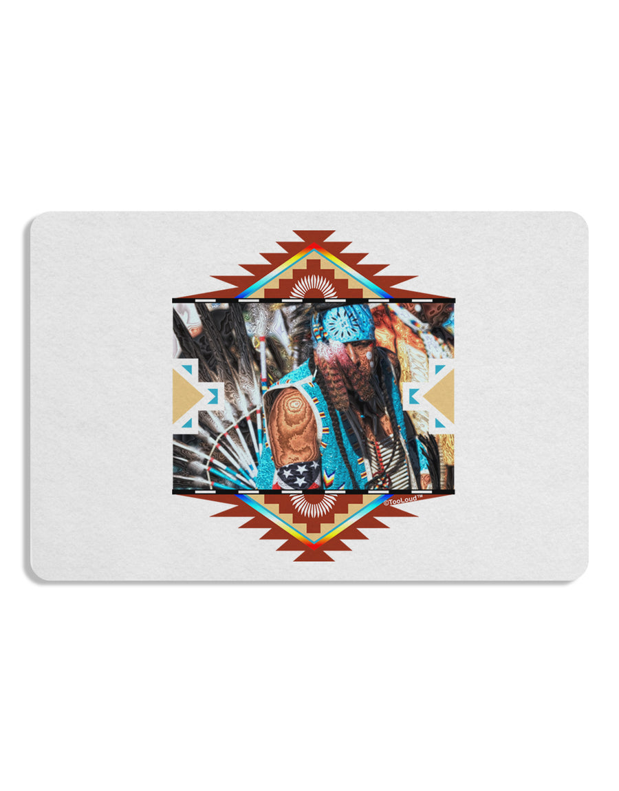 Native American Dancer 2 Placemat Set of 4 Placemats-Placemat-TooLoud-White-Davson Sales