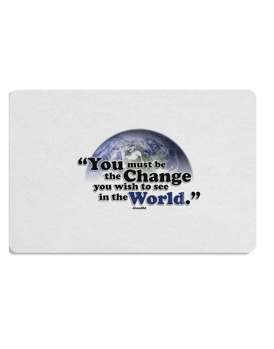 Change In The World Gandhi Placemat Set of 4 Placemats-Placemat-TooLoud-White-Davson Sales