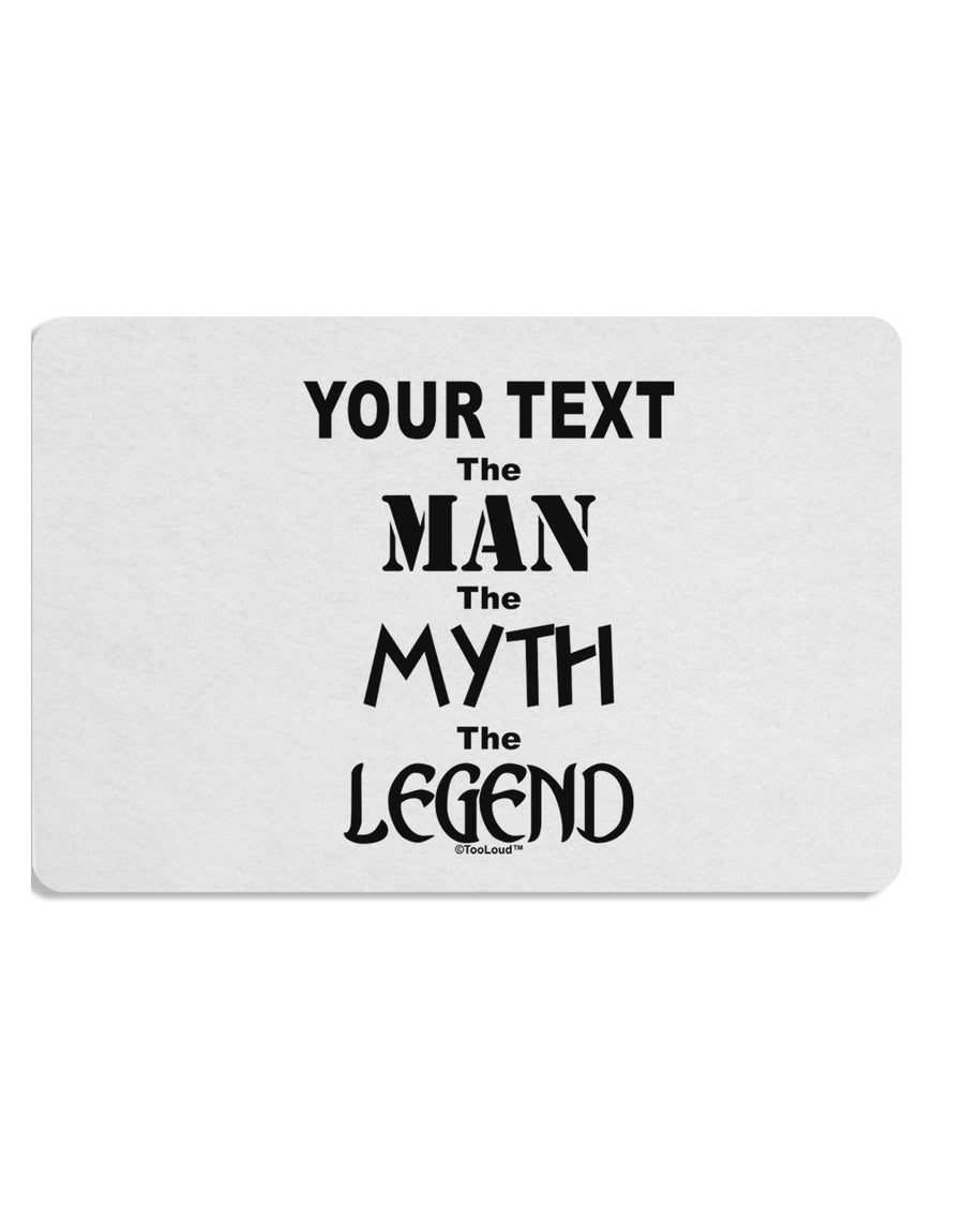 Personalized The Man The Myth The Legend Placemat by TooLoud Set of 4 Placemats-Placemat-TooLoud-White-Davson Sales