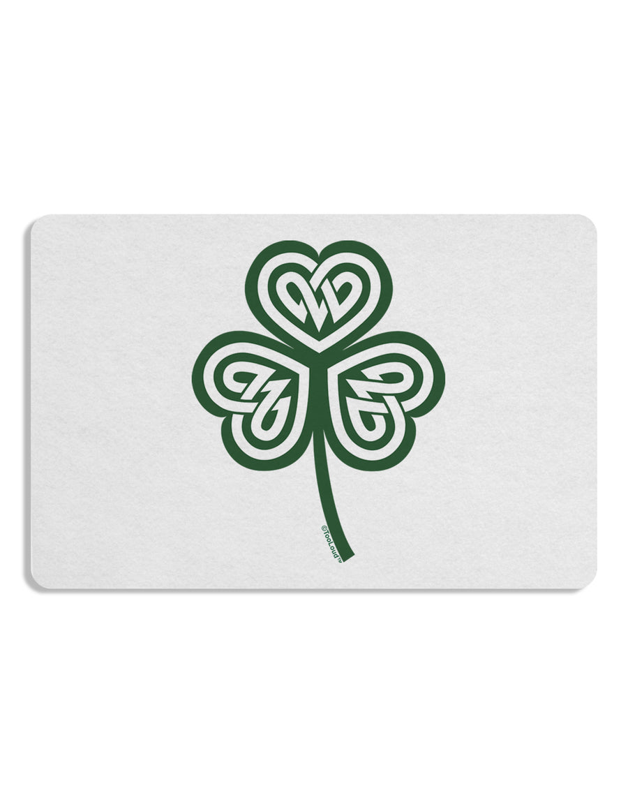 Celtic Knot Irish Shamrock Placemat Set of 4 Placemats-Placemat-TooLoud-White-Davson Sales