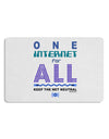 One Internet For All Keep The Net Neutral 12 x 18 Placemat Set of 4 Placemats-Placemat-TooLoud-White-Davson Sales