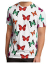 Pretty Butterflies AOP Men's Sub Tee Single Side All Over Print-TooLoud-White-Small-Davson Sales