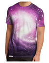 Purple Galaxy AOP Men's Sub Tee Single Side All Over Print-TooLoud-White-Small-Davson Sales