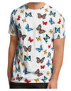Watercolor Butterflies AOP Men's Sub Tee Dual Sided All Over Print