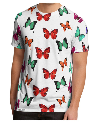 Pretty Butterflies AOP Men's Sub Tee Dual Sided All Over Print