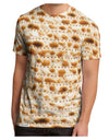 Matzo Men's Sub Tee Dual Sided All Over Print-TooLoud-White-Small-Davson Sales