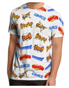 Onomatopoeia All Over Print Men's Sub Tee Dual Sided All Over Print-TooLoud-White-Small-Davson Sales