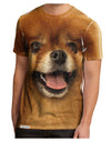 Adorable Red Pomeranian Men's Sub Tee Dual Sided All Over Print-TooLoud-White-Small-Davson Sales