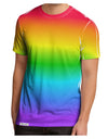 Horizontal Rainbow Gradient Men's Sub Tee Dual Sided All Over Print by-TooLoud-White-Small-Davson Sales