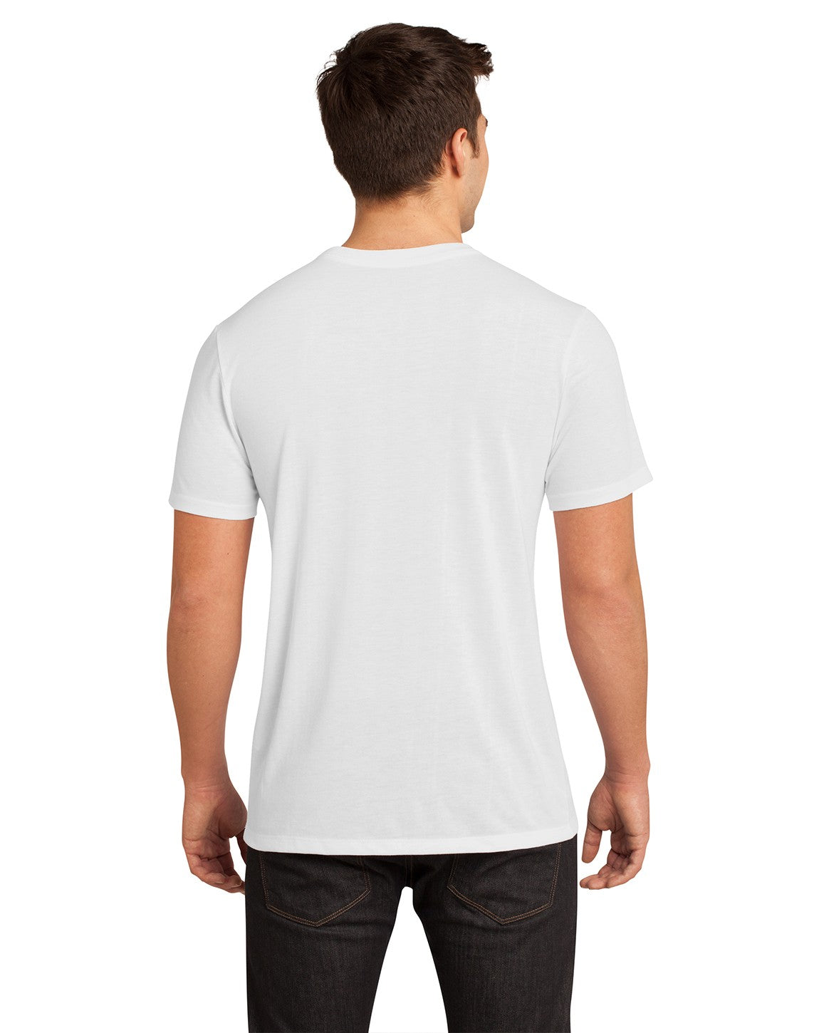Bright Pink Painted Flamingos Men's Sub Tee Single Side All Over Print-TooLoud-White-Small-Davson Sales