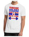 These Colors Don't Run But I Do - Patriotic Workout Men's Sublimate Tee-TooLoud-White-Small-Davson Sales