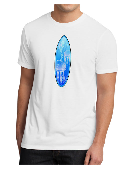 Jellyfish Surfboard Men's Sublimate Tee by TooLoud-TooLoud-White-Small-Davson Sales