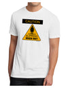 Slippery When Wet Men's Sublimate Tee-TooLoud-White-Small-Davson Sales