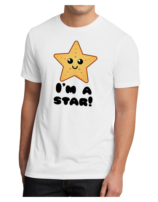 Cute Starfish - I am a Star Men's Sublimate Tee by TooLoud-TooLoud-White-Small-Davson Sales