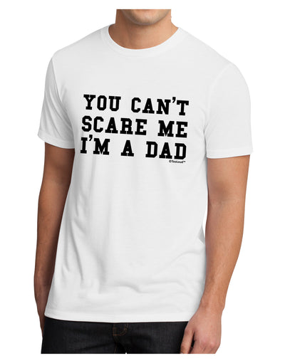 TooLoud You Can't Scare Me - I'm a Dad Men's Sublimate Tee-TooLoud-White-Small-Davson Sales