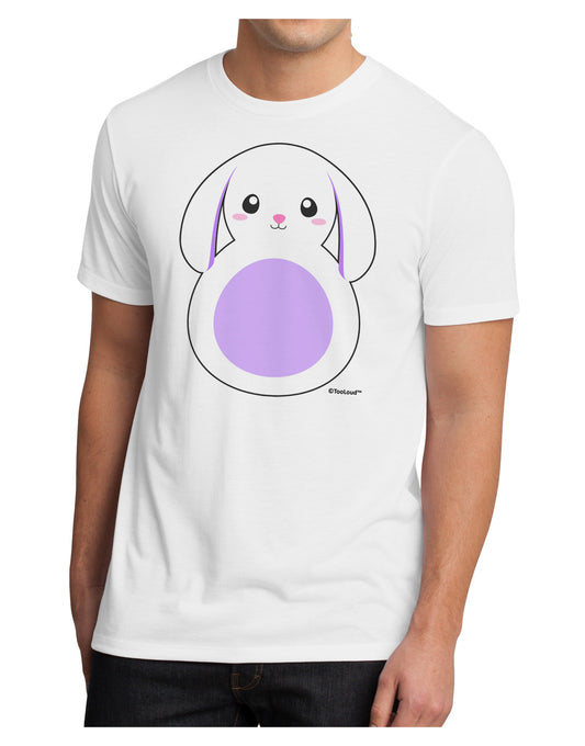 Cute Bunny with Floppy Ears - Purple Men's Sublimate Tee by TooLoud-TooLoud-White-Small-Davson Sales