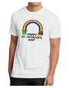 Pixel Pot of Gold St Patrick Text Men's Sublimate Tee-TooLoud-White-Small-Davson Sales