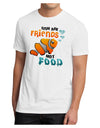 Fish Are Friends Not Food Men's Sublimate Tee-TooLoud-White-Small-Davson Sales