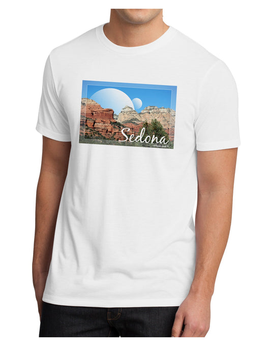 Abstract Sedona Men's Sublimate Tee-TooLoud-White-2XL-Davson Sales